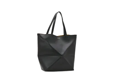 LOEWE Puzzle Fold Tote XL Tote Bag "Black"
