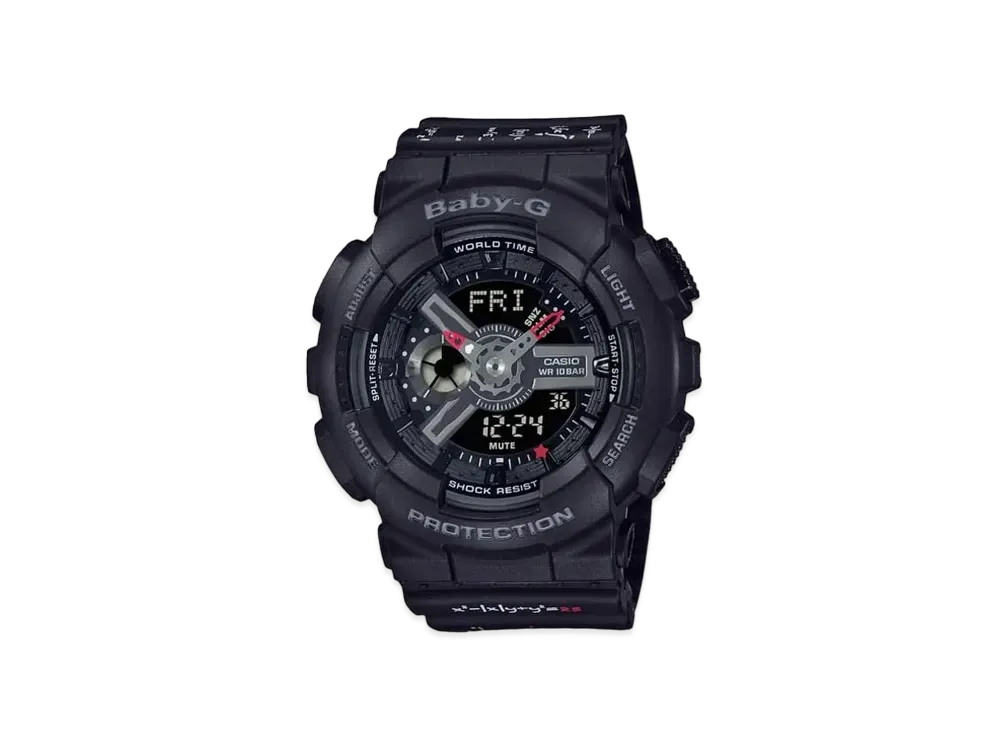 Casio G-SHOCK Baby-G BA-135DDF-1AW Lover's Collection 2018 "Black"