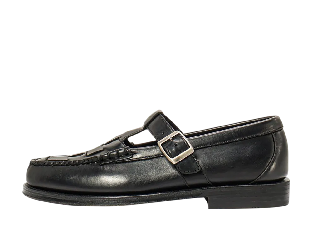 G.H.BASS 11003 "Black" (Leather Sole)