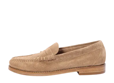 G.H.BASS 11012F "Suede Earth" (Leather Sole)
