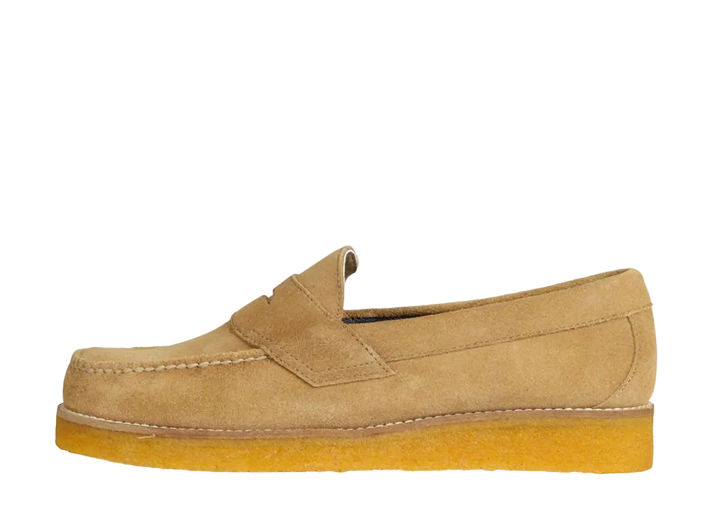 G.H.BASS Loafer Suede Leather "Beige" BA11237