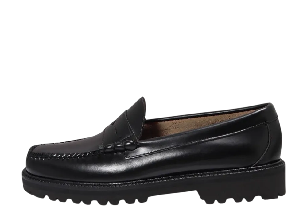 G.H.BASS 11510 Larson "Black" (Rubber Sole)