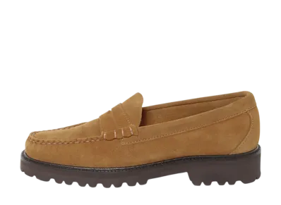 G.H.BASS 11512 Larson "Tan Suede" (Rubber Sole)