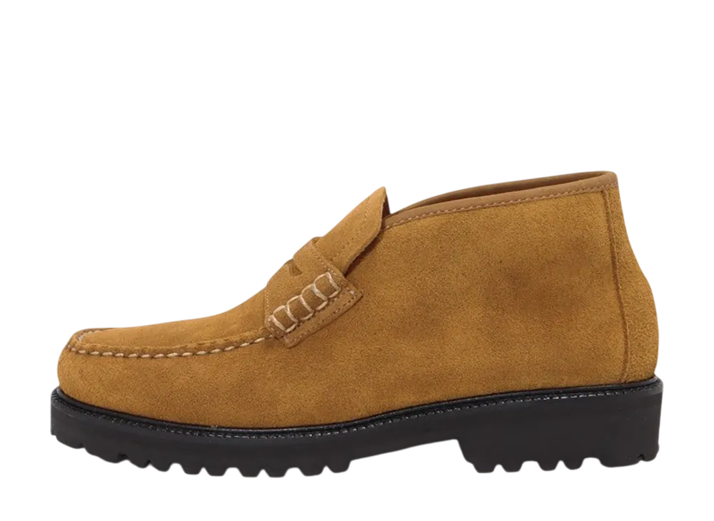 G.H.BASS 11542 "Tan Suede" (Rubber Sole)