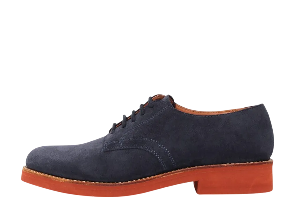 G.H.BASS 12512 Dirtybuck Derby "Navy Suede" (Rubber Sole)