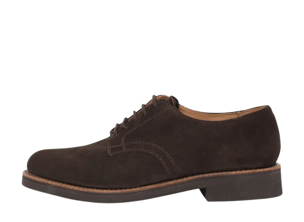 G.H.BASS 12512 Dirtybuck Derby "Dark Brown Suede" (Rubber Sole)