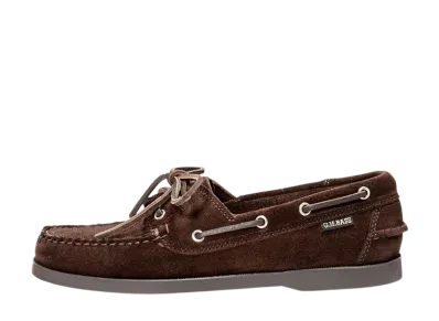 G.H.BASS 20322 Jetty 2 "Suede Chocolate" (Rubber Sole)