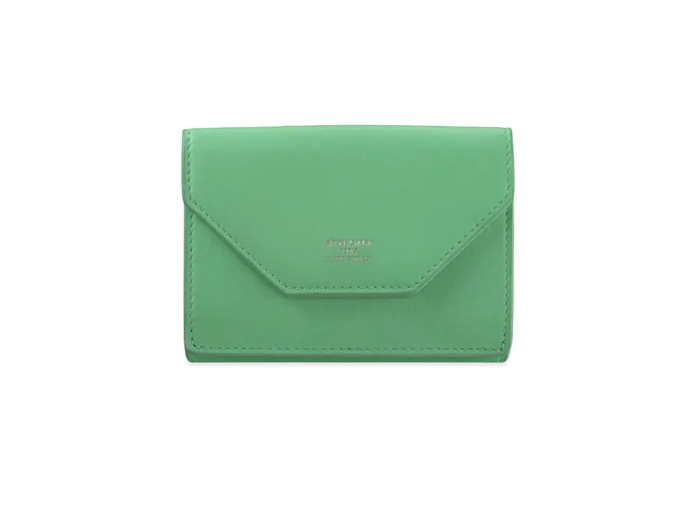 BALENCIAGA Envelope Mini Wallet "Light Green"