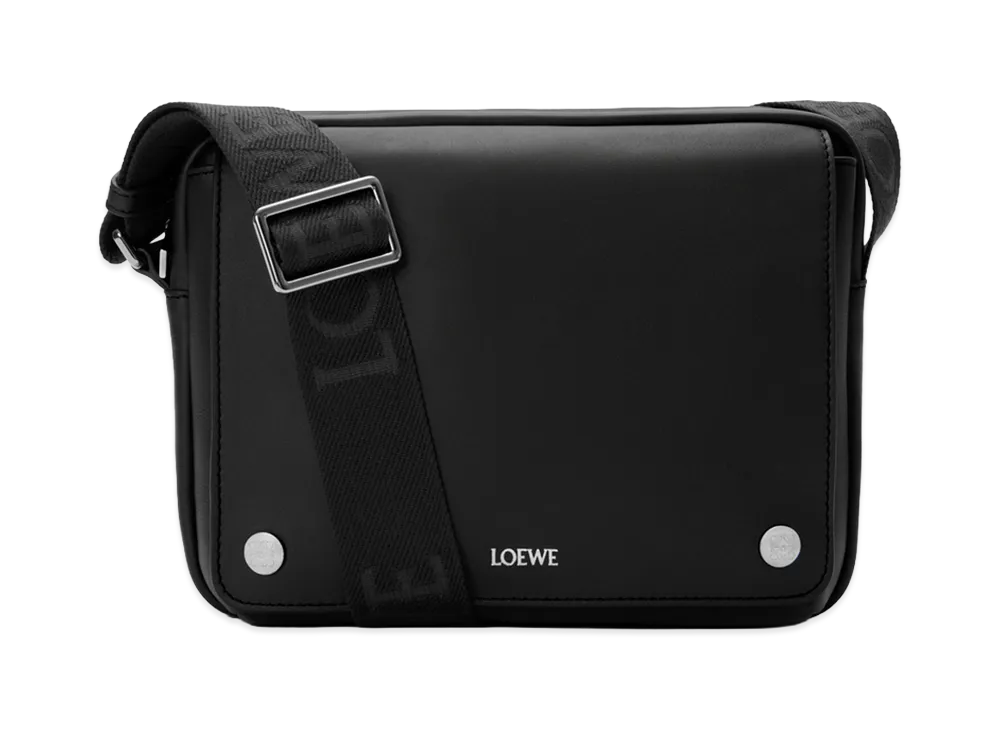 LOEWE Pebble Messenger Bag Medium (Smooth Calf) "Black"