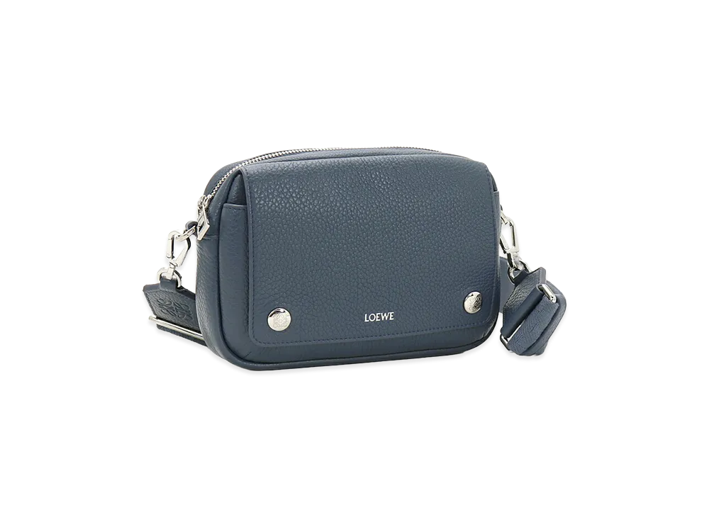 LOEWE Pebble Messenger Bag Small Shoulder Bag "Indigo Dye"