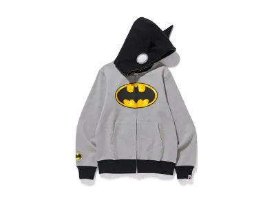 A BATHING APE / DC Batman Color Camo Full Zip Hoodie "Grey"