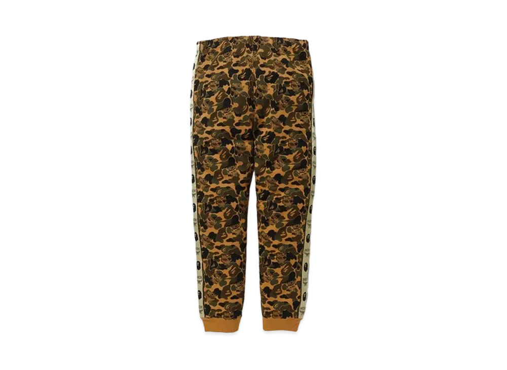 A BATHING APE / MCM Camo Slim Sweatpants "Brown"