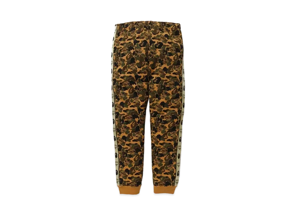 A BATHING APE / MCM Camo Slim Women Sweatpants "Brown"