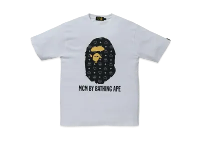A BATHING APE / MCM By Bathing Tee "Black"