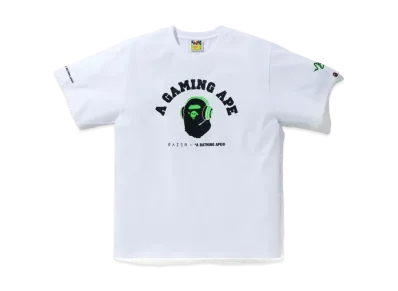 A BATHING APE / Razer A Bathing Ape Tee "White"