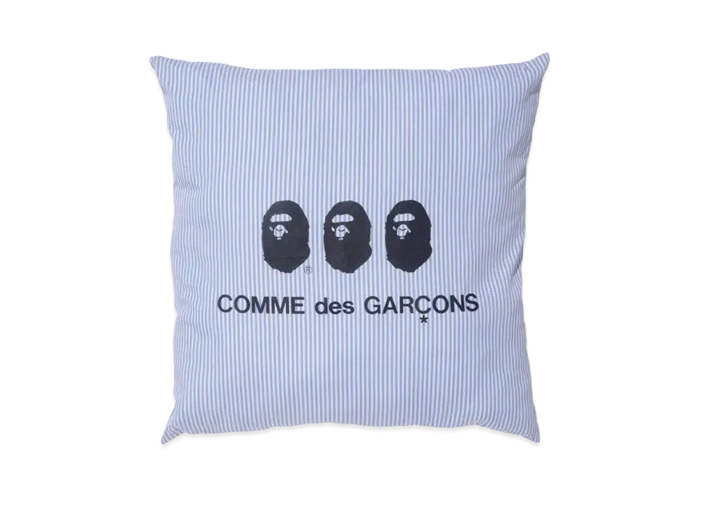 A BATHING APE / Comme des Garcons OSAKA CUSHION "Blue"