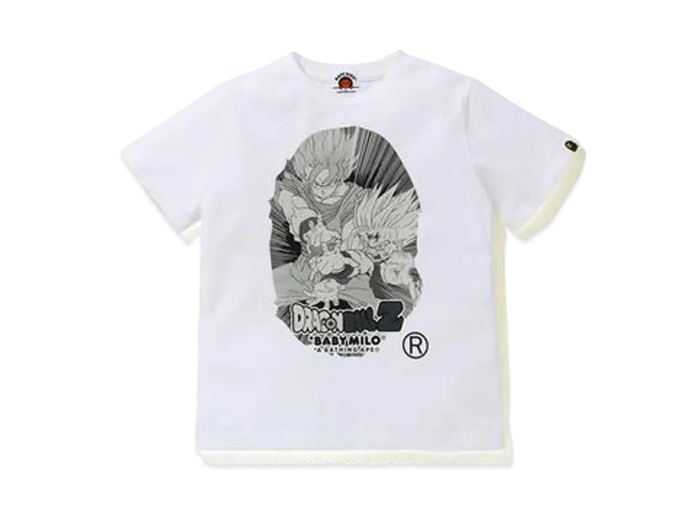 A BATHING APE / Dragon Ball Z Big Ape Head Tee "White"