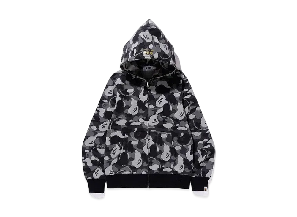 A BATHING APE / Comme des Garcons Full Zip Hoodie "Black"