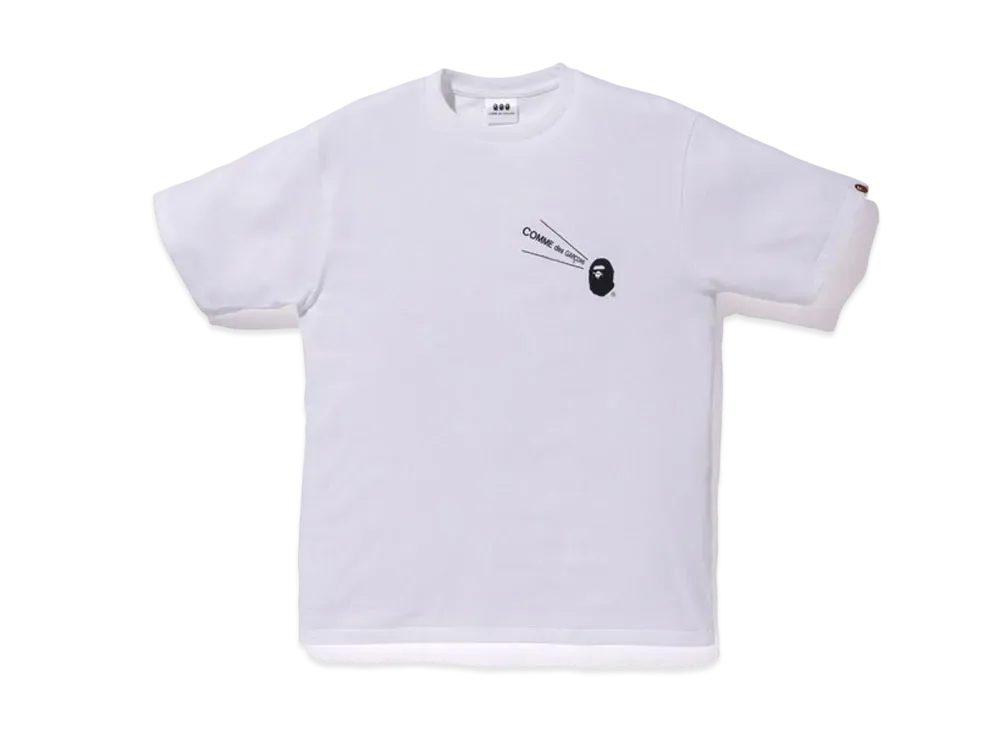 A BATHING APE / Comme des Garcons Osaka Tee "White"