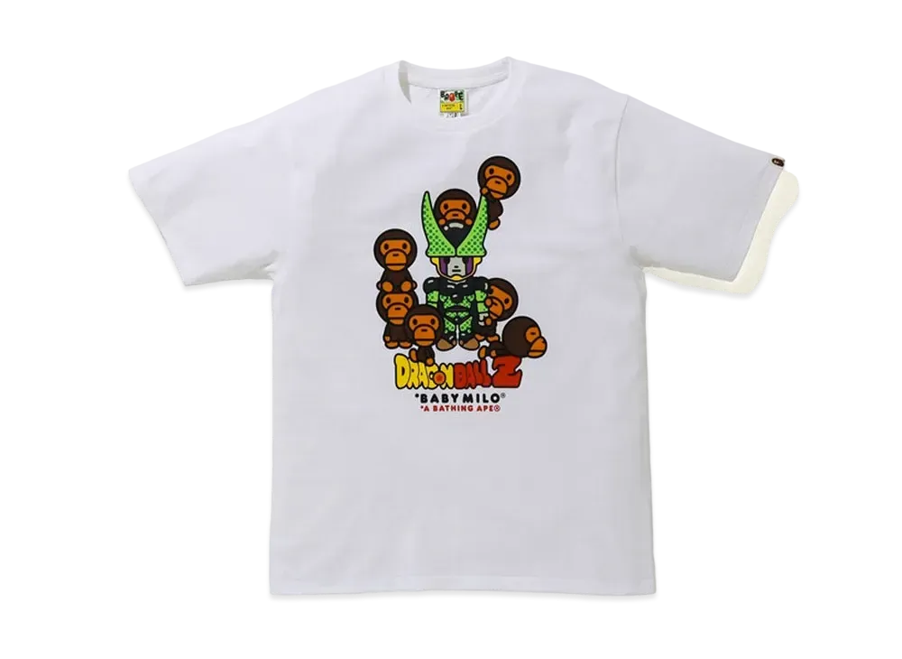 A BATHING APE / Dragon Ball Z Baby Milo Cell & Cell Jr Tee "White"