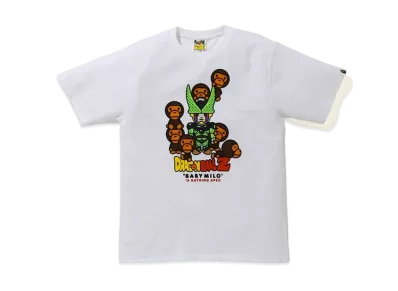 A BATHING APE / Dragon Ball Z Baby Milo Cell & Cell Jr Tee "White"