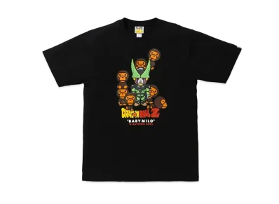 A BATHING APE / Dragon Ball Z Baby Milo Cell & Cell Jr Tee "Black"