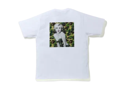 A BATHING APE / Marilyn Monroe Iconic Tee "White"