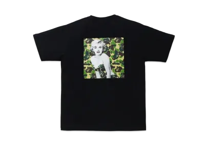 A BATHING APE / Marilyn Monroe Iconic Tee "Black"