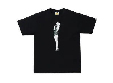 A BATHING APE / Marilyn Monroe Tee "Black"