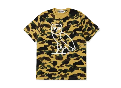 A BATHING APE OVO 1st Camo Tee "Yellow"