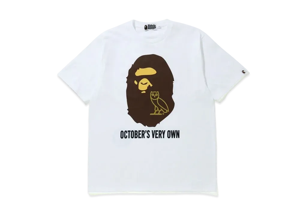 A BATHING APE OVO Tee "White"