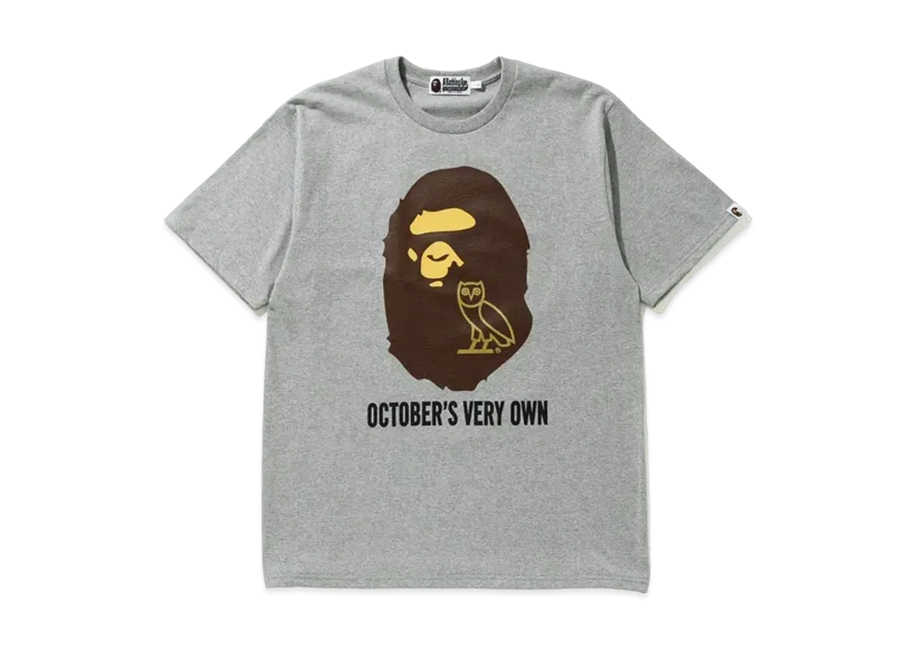 A BATHING APE OVO Tee "Grey"