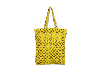 A BATHING APE / Pokemon Tote Bag "Yellow"