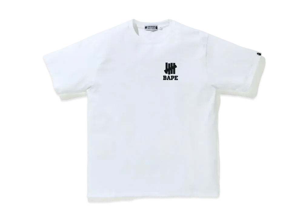 A BATHING APE / Undefeated Ape Head Tee "White"