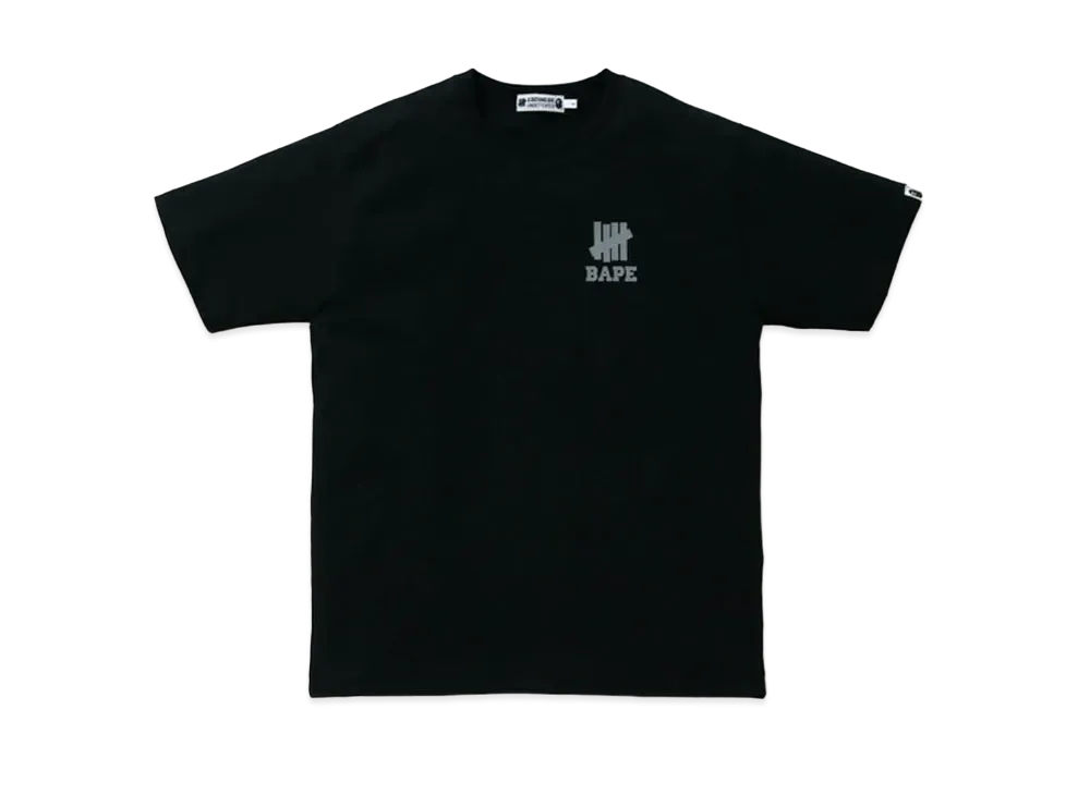 H599◾️アベイシングエイプ　半袖シャツ　ワッフルメッシュ A BATHING APE - エイプ メッシュ Tシャツ 黒 M 93 APE の通販