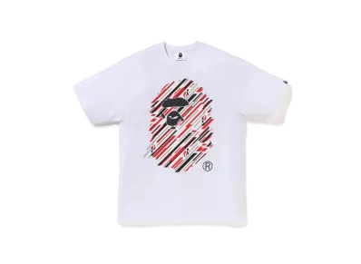 A BATHING APE x GRAN TURISMO Ape Head Tee #2 "White"