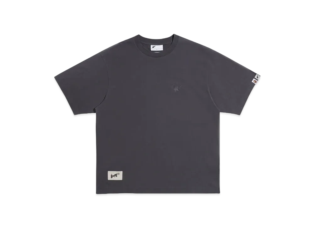 A BATHING APE x HIGHSNOBIETY Tee "Charcoal"