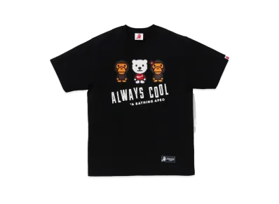 A BATHING APE x COCA COLA Milo Tee "Black"
