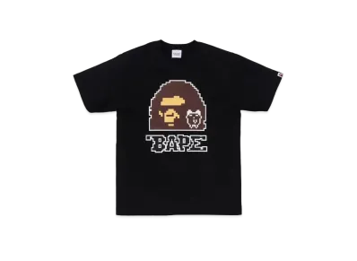 A BATHING APE x TAMAGOTCHI Tee #1 "Black"