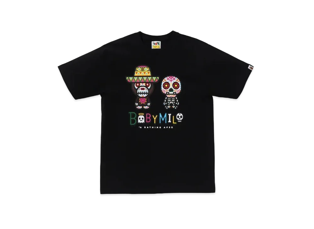 A BATHING APE Halloween Baby Milo Tee "Black"