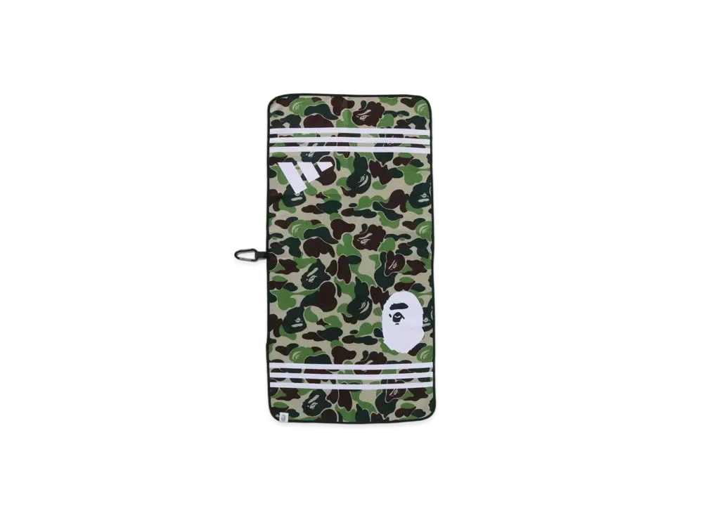 A BATHING APE x ADIDAS Golf Towel "Green"