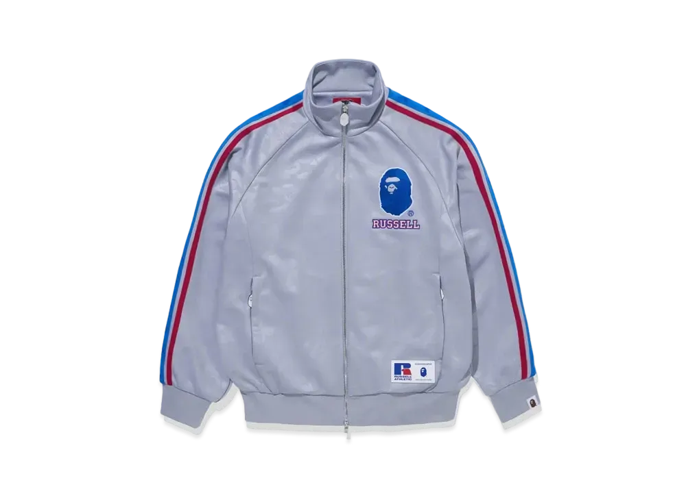 A BATHING APE x RUSSELL Track Jacket "Gray"