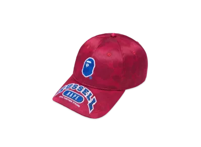 A BATHING APE x RUSSELL Cap "Red"