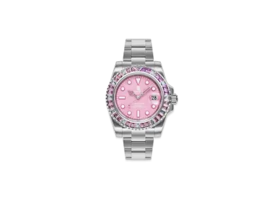A BATHING APE Type 1 Bapex Crystal Stone "Pink"