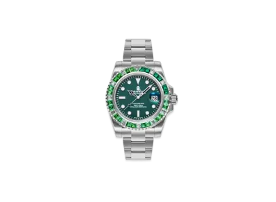 A BATHING APE Type 1 Bapex Crystal Stone "Green"