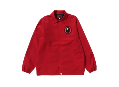 A BATHING APE 30th Anniversary Senjya Fuda Coach Jacket "Red"