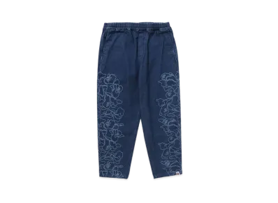 A BATHING APE 30th Anniversary Denim Pants "Indigo"
