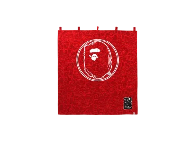 A BATHING APE 30th Anniversary Camo Noren "Red"