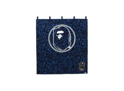 A BATHING APE 30th Anniversary Camo Noren "Navy"