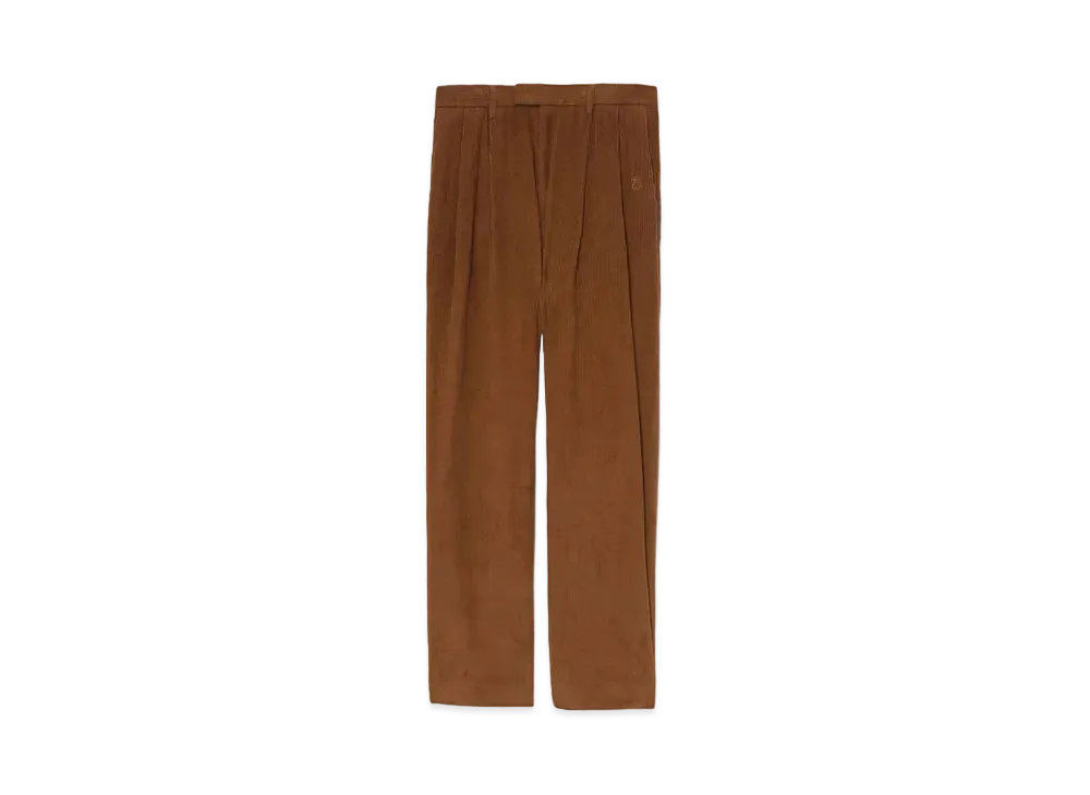 A BATHING APE Bape Black Corduroy Pants "Beige"